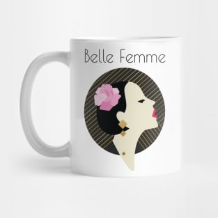 Belle Femme Art Deco Mug